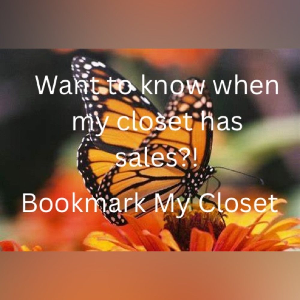 Like this post if you would like to know when my closet has sales